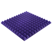 Auralex Acoustics 2" Studiofoam Pyramids Purple
