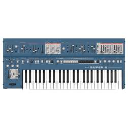 Super 6 Keyboard Blue - photo-1